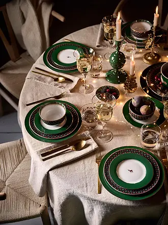 PIP STUDIO | Schale 15cm LOVE BIRDS MEDALLION Dark Green | dunkelgrün